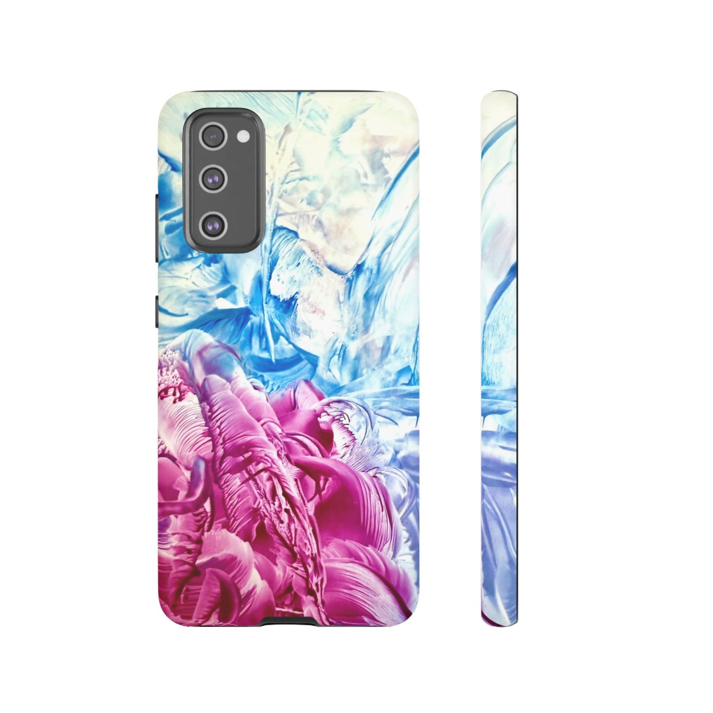Stylish Hard Phone Case, White Horse, Art Design by Sincthus