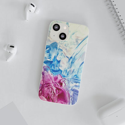 ArtFlex Phone Case, White Horse, Art Design by Sincthus