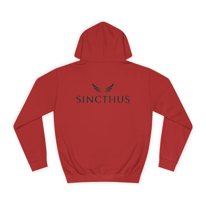 Unisex College Hoodie Sincthus Back Logo