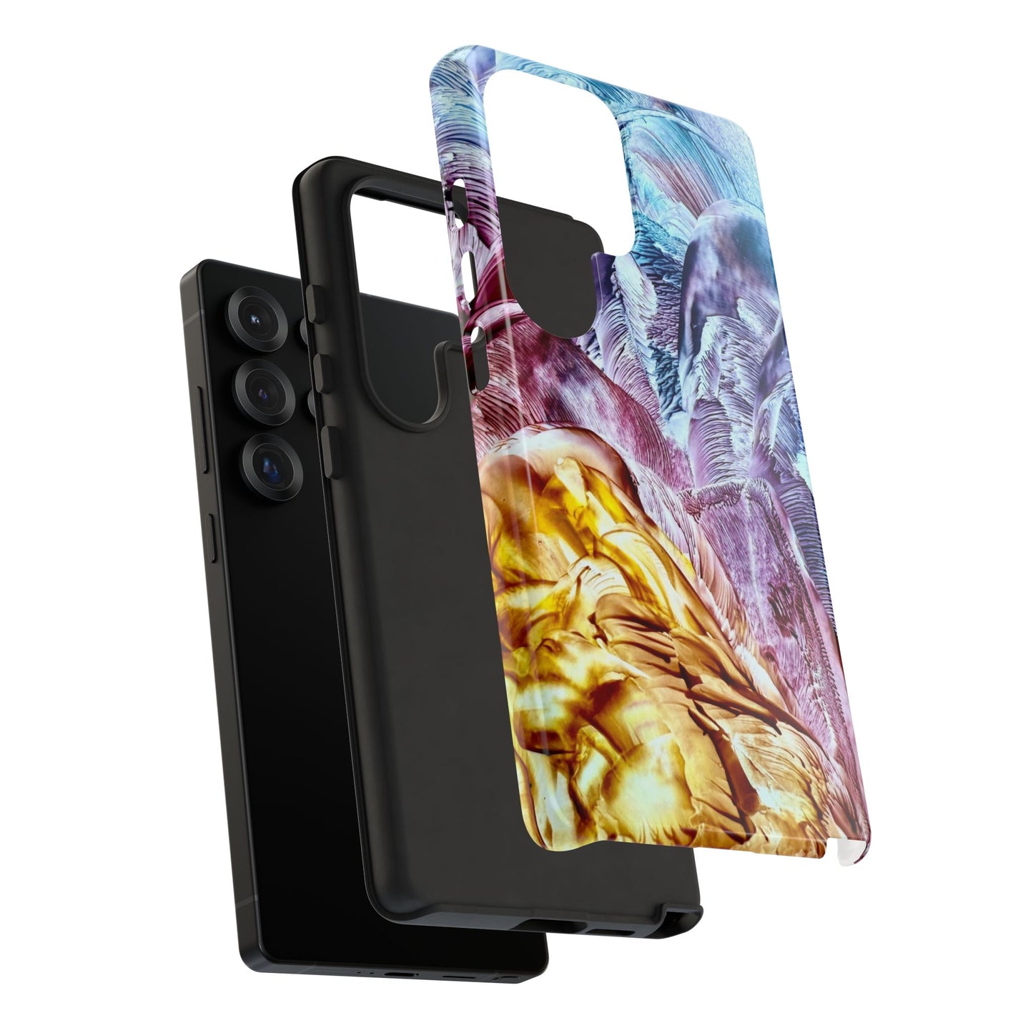 Stylish Hard Phone Case, Waves, Art Design by Sincthus