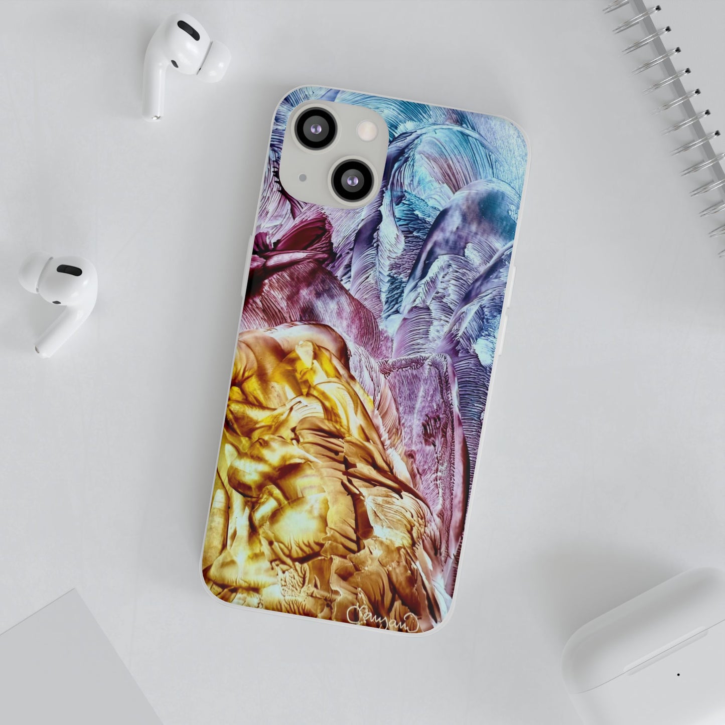 Puhelinkotelo, Aallot, Art Design by Sincthus