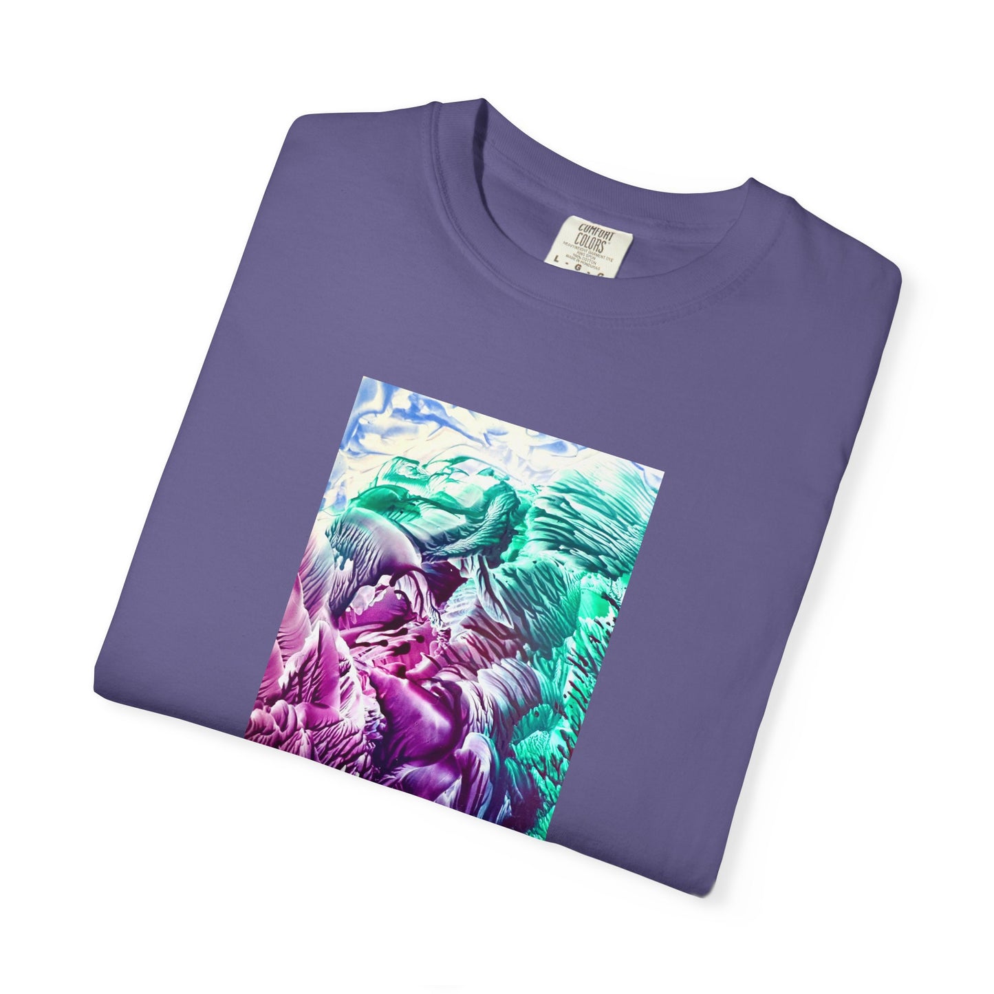Unisex Garment-Dyed T-shirt, Bloom, Art Design by Sincthus