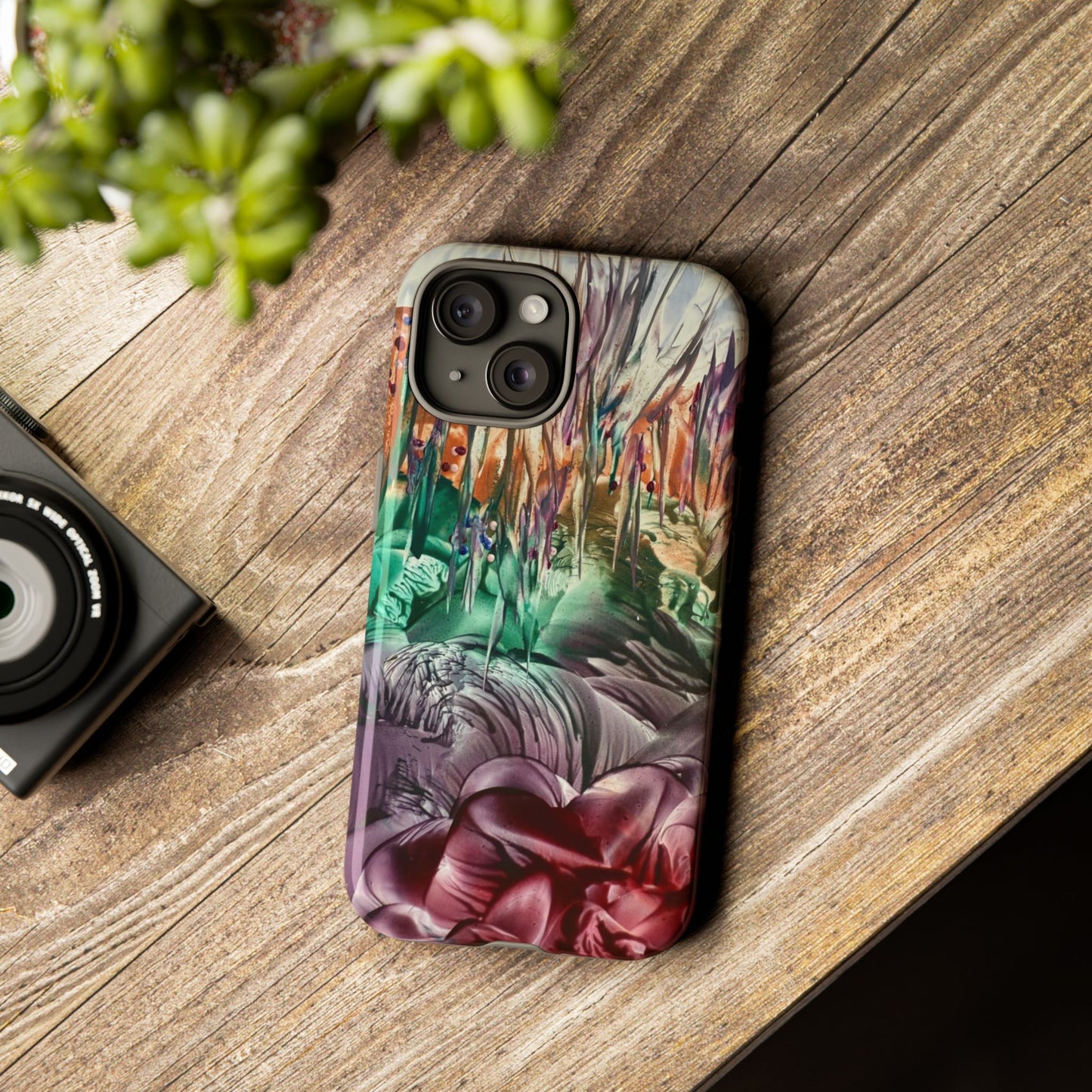 Stylish Hard Phone Case, Landscape, Art Design by Sincthus