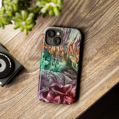 Stylish Hard Phone Case, Landscape, Art Design by Sincthus