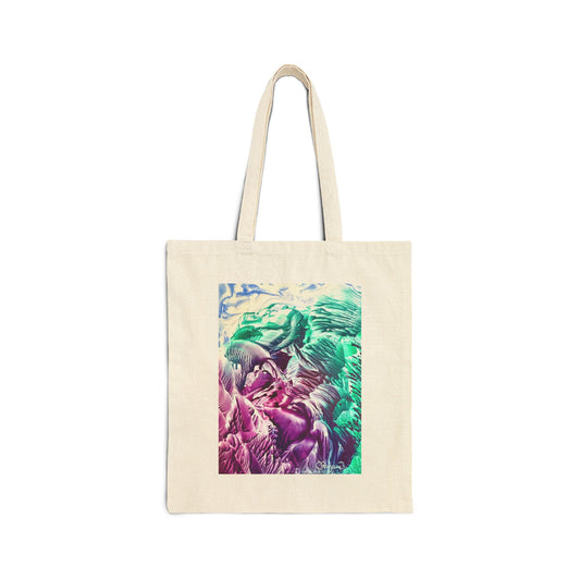 Canvas Tote Bag, Bloom, Art Design by Sincthus