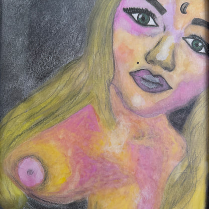 Moon in Capricorn, 2026, Mixed Media