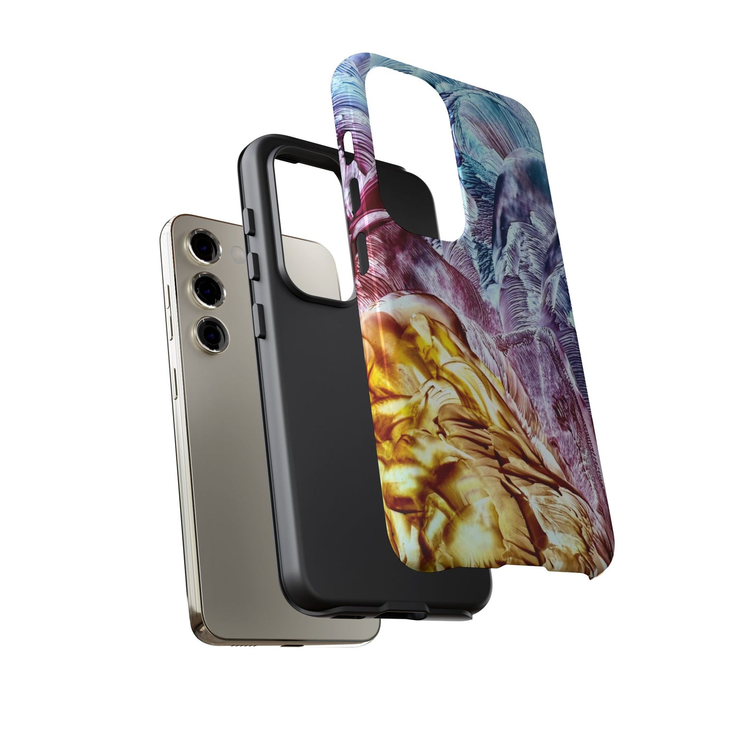 Stylish Hard Phone Case, Waves, Art Design by Sincthus
