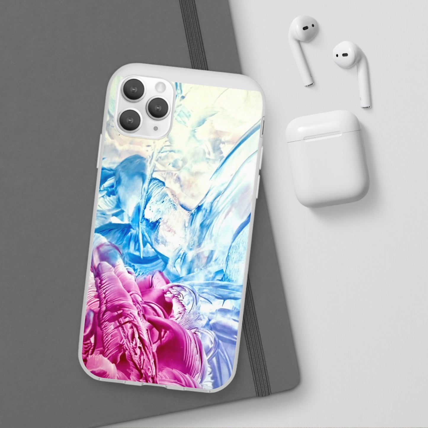 ArtFlex Phone Case, White Horse, Art Design by Sincthus