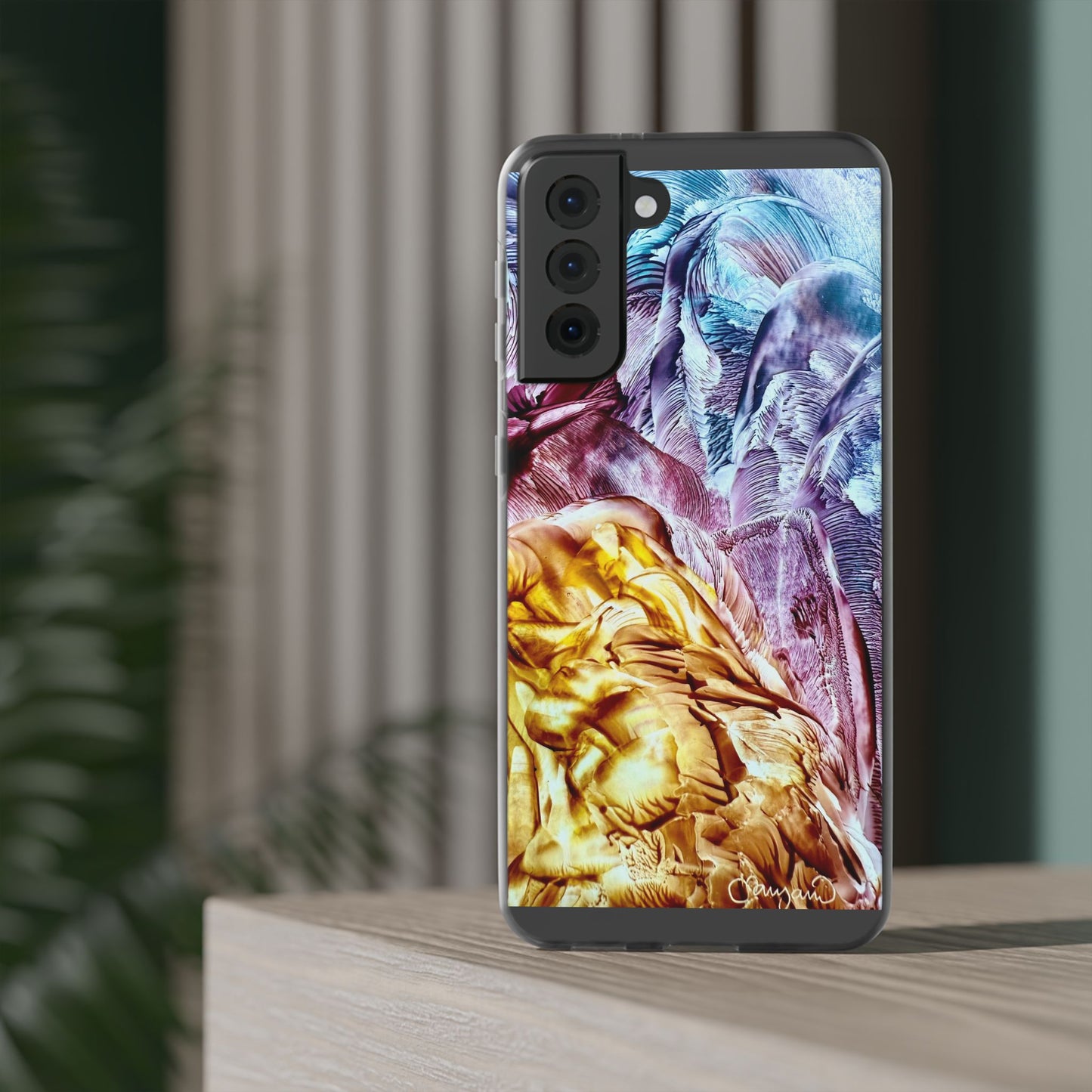 Puhelinkotelo, Aallot, Art Design by Sincthus