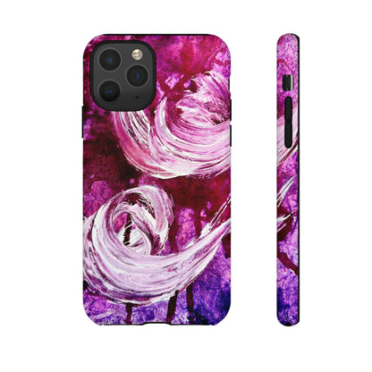Stylish Hard Phone Case, Love Path, Art Design by Sincthus