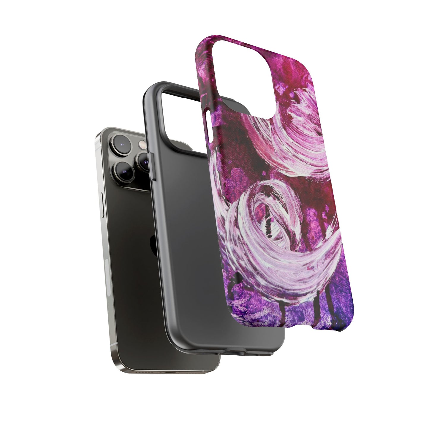 Stylish Hard Phone Case, Love Path, Art Design by Sincthus