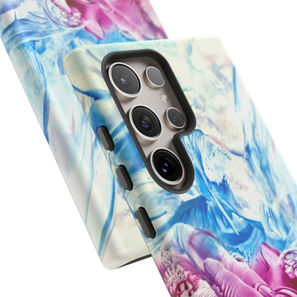 Tyylikäs puhelinkotelo, White Horse, Art Design by Sincthus