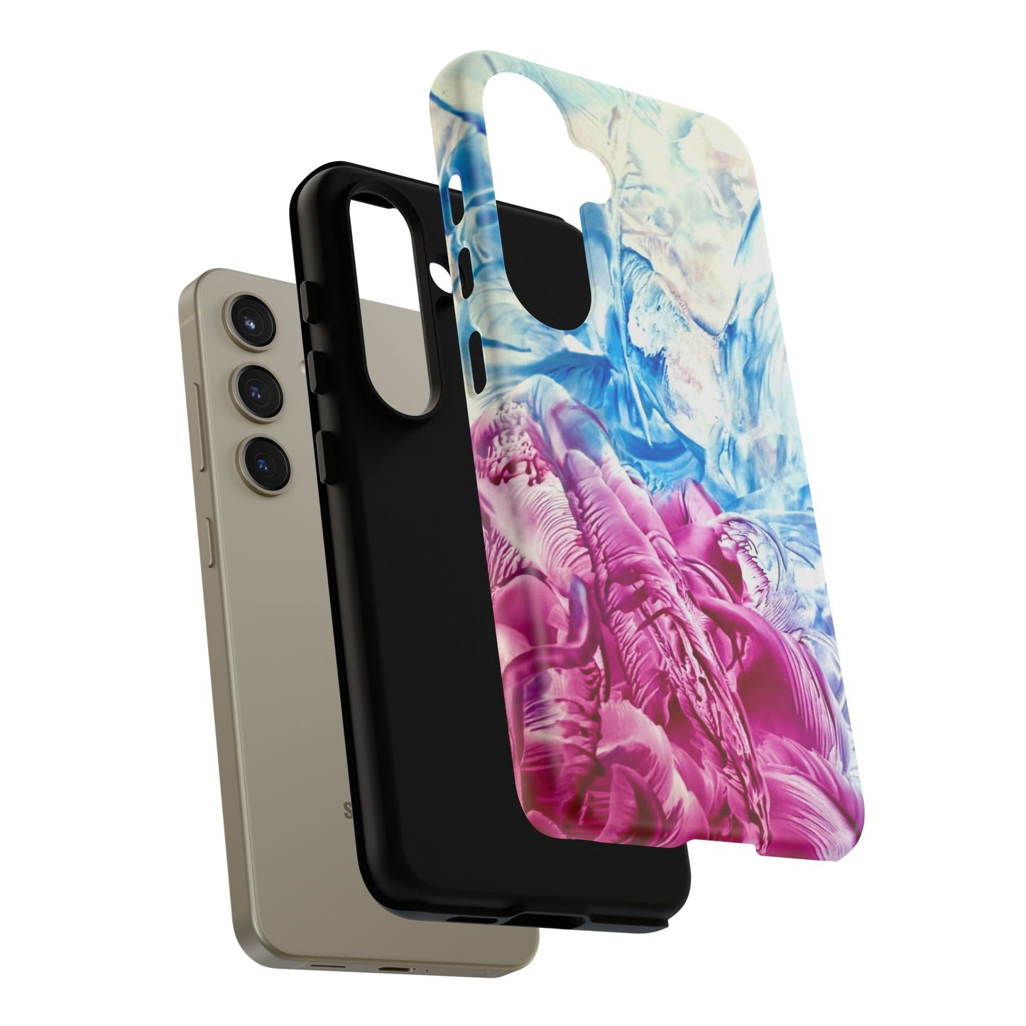 Stylish Hard Phone Case, White Horse, Art Design by Sincthus