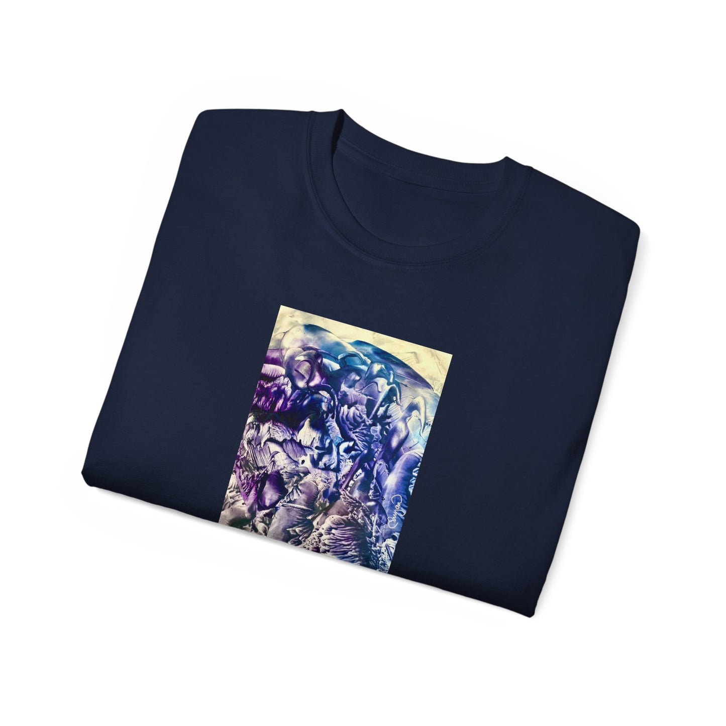 Unisex Ultra Cotton T-Shirt, Flood, Art Design by Sincthus