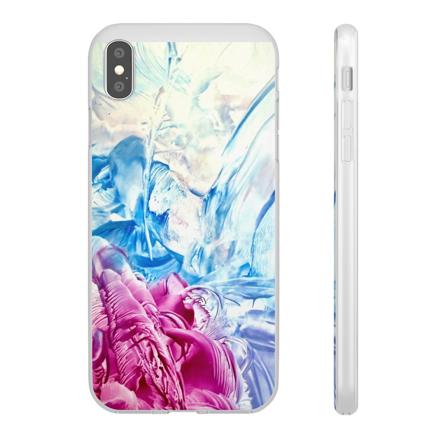 ArtFlex Phone Case, White Horse, Art Design by Sincthus