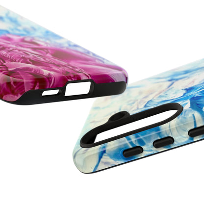 Tyylikäs puhelinkotelo, White Horse, Art Design by Sincthus