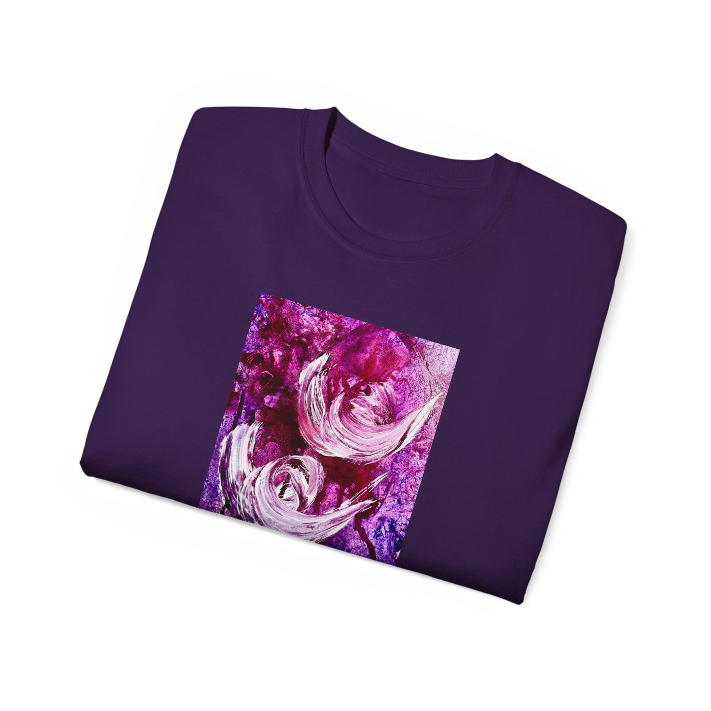 Unisex puuvillainen t-paita, Love Path, Art Design by Sincthus