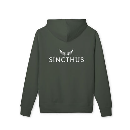 Unisex-huppari, Sincthus, logo selässä 