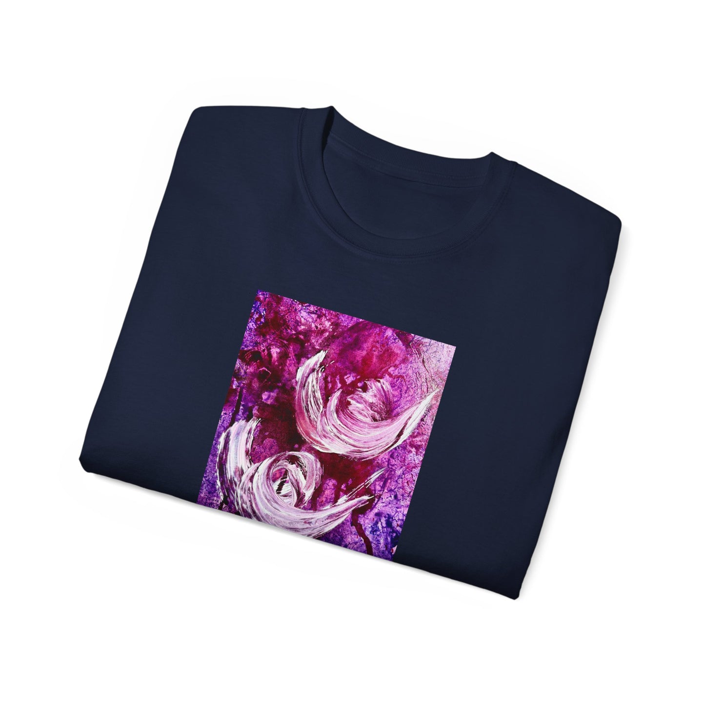 Unisex puuvillainen t-paita, Love Path, Art Design by Sincthus