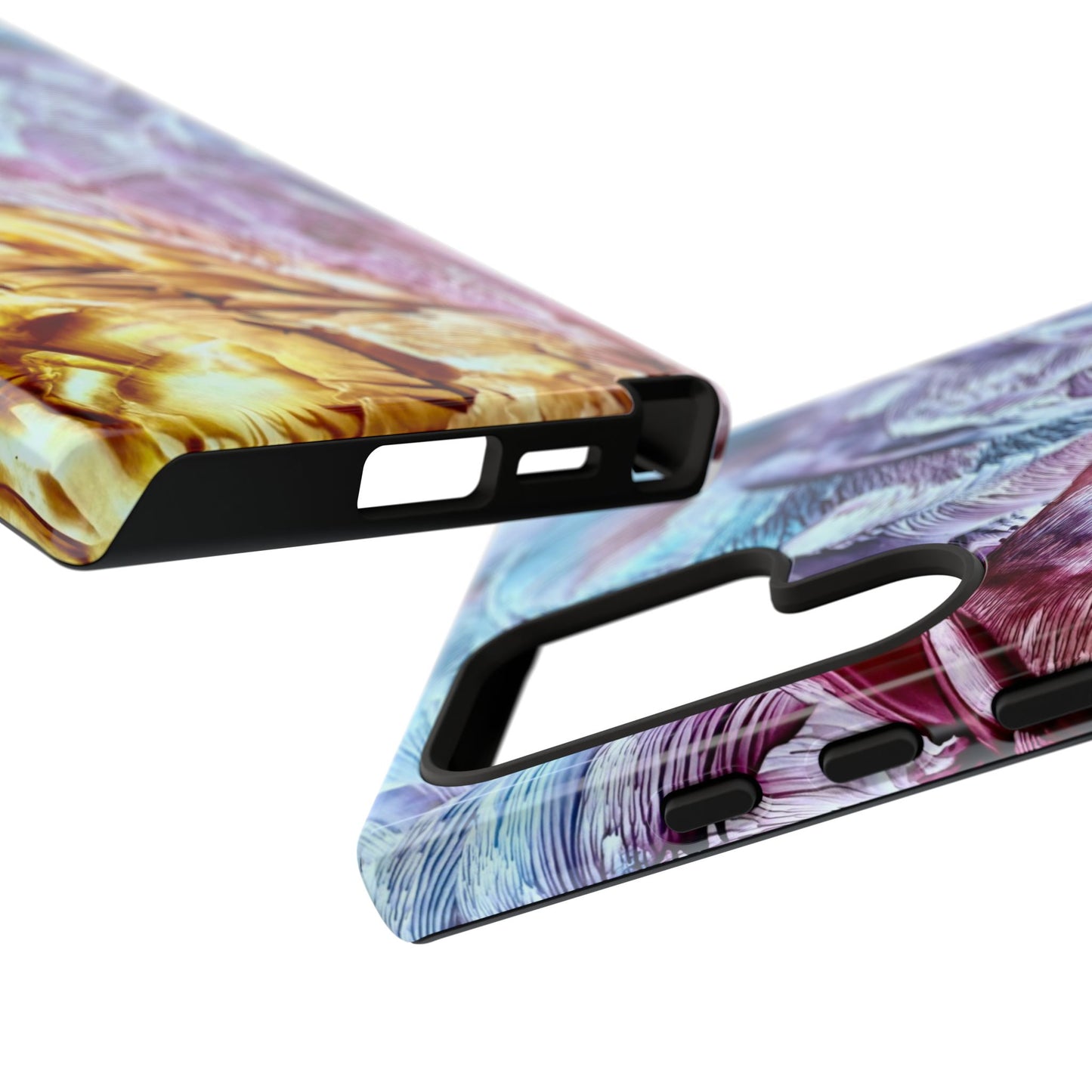 Stylish Hard Phone Case, Waves, Art Design by Sincthus