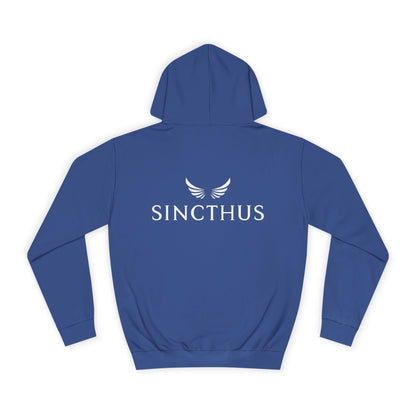 Unisex College Hoodie Sincthus Back Logo