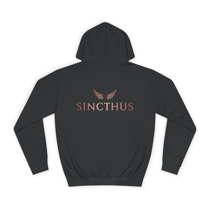 Unisex College Hoodie Sincthus Back Logo