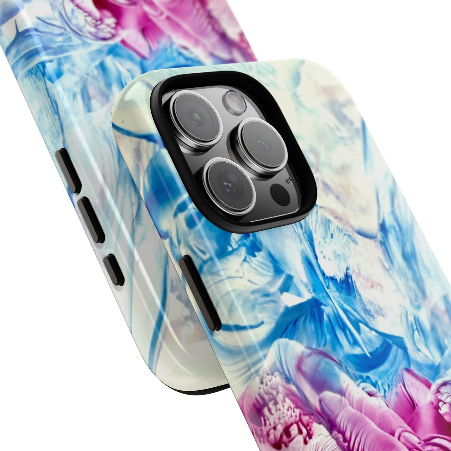 Stylish Hard Phone Case, White Horse, Art Design by Sincthus