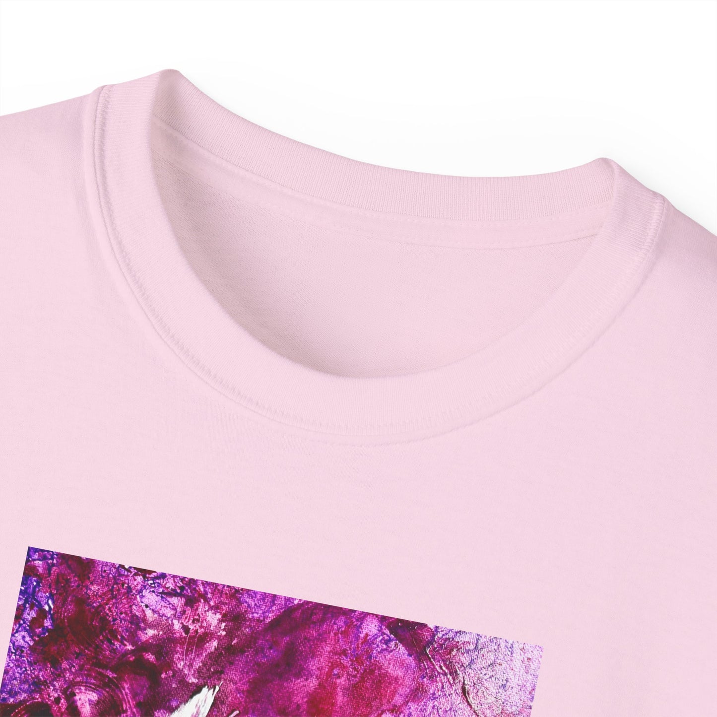 Unisex puuvillainen t-paita, Love Path, Art Design by Sincthus