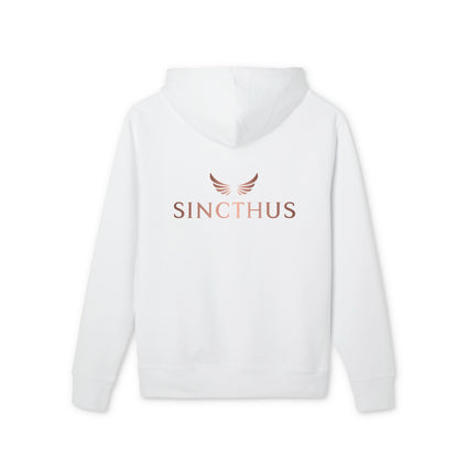 Unisex-huppari, Sincthus, logo selässä