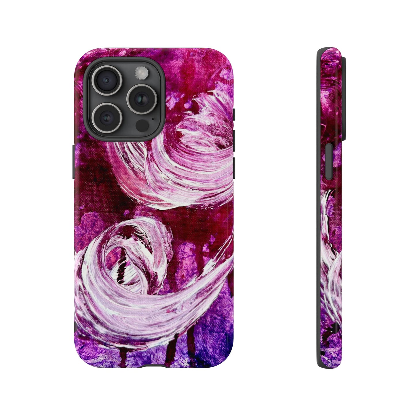 Stylish Hard Phone Case, Love Path, Art Design by Sincthus