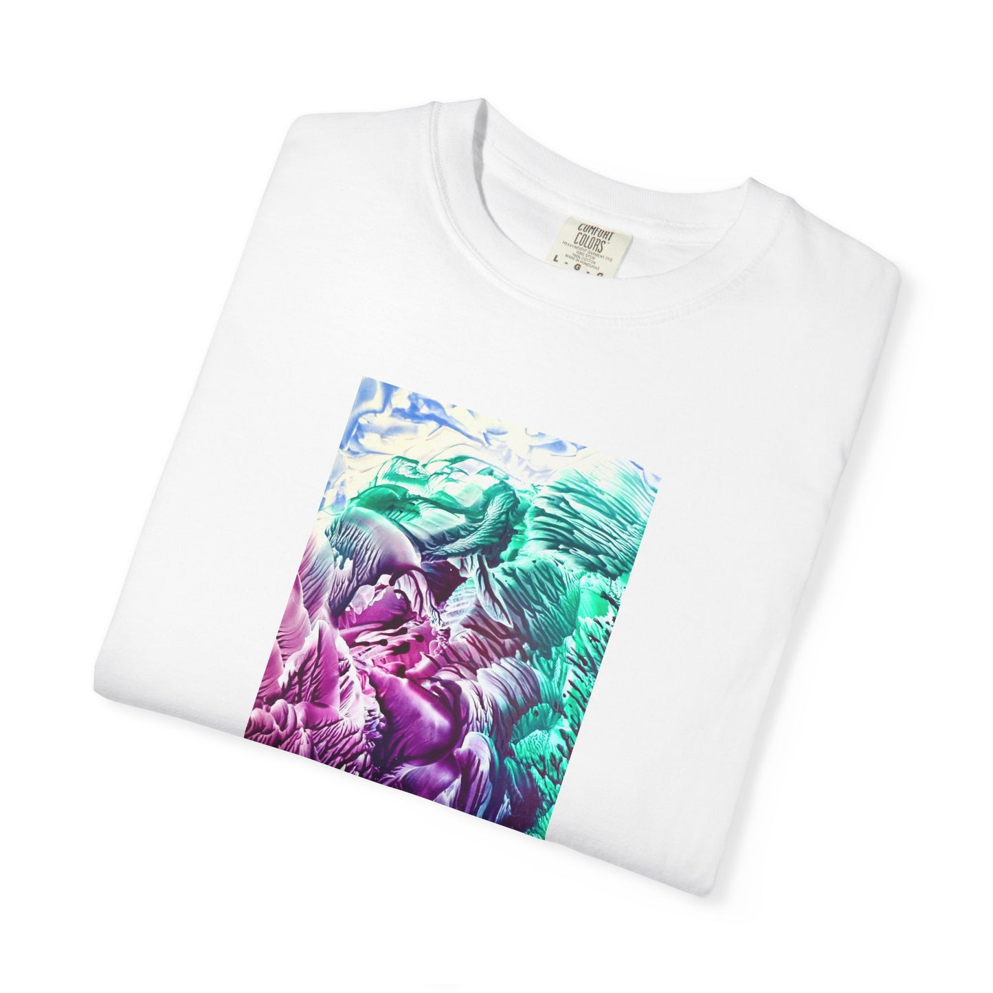 Unisex Garment-Dyed T-shirt, Bloom, Art Design by Sincthus