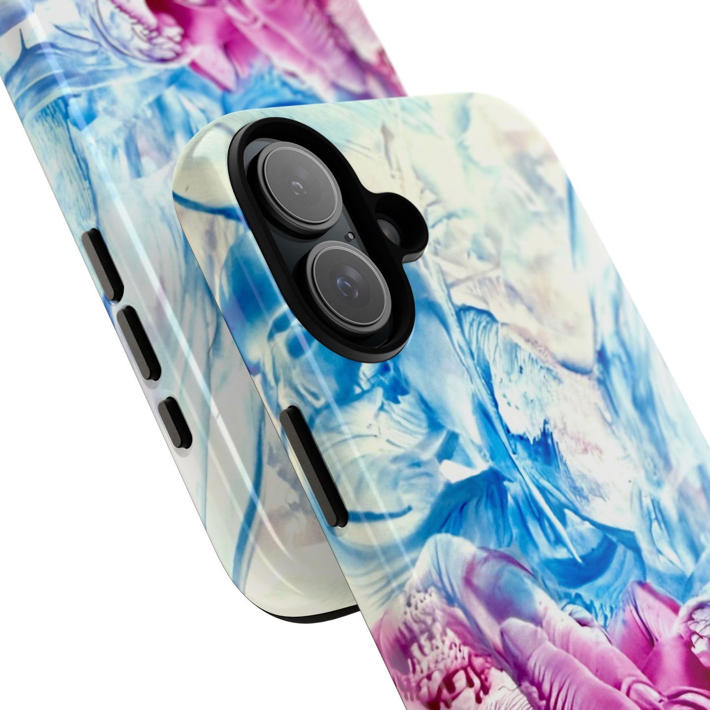 Stylish Hard Phone Case, White Horse, Art Design by Sincthus