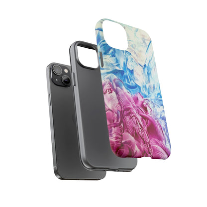 Tyylikäs puhelinkotelo, White Horse, Art Design by Sincthus