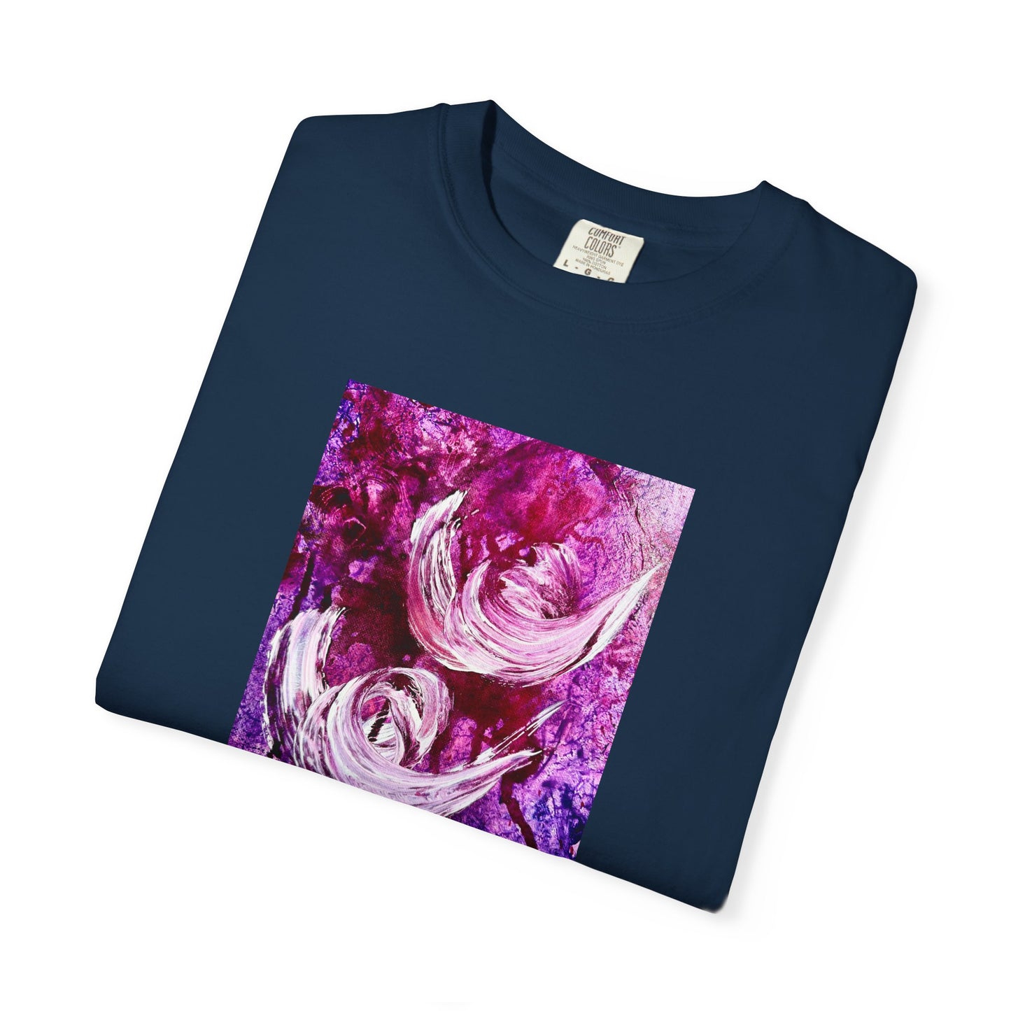 Unisex Garment-Dyed T-shirt, Love Path, Art Design by Sincthus