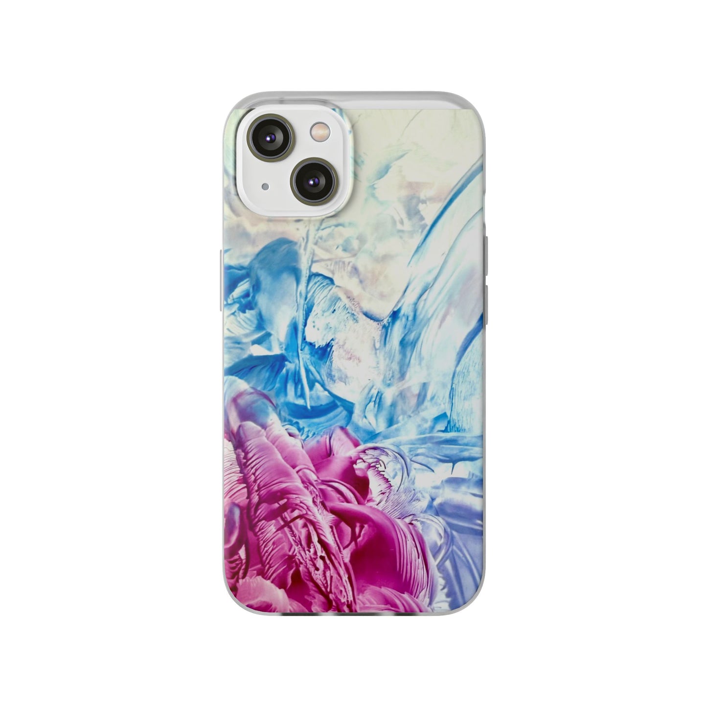 ArtFlex Phone Case, White Horse, Art Design by Sincthus