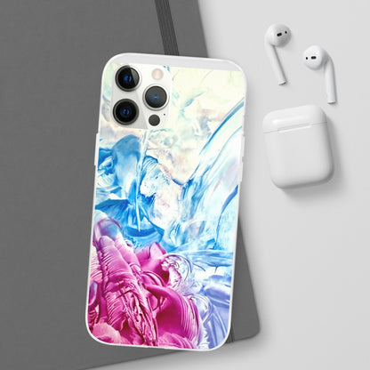 ArtFlex Phone Case, White Horse, Art Design by Sincthus