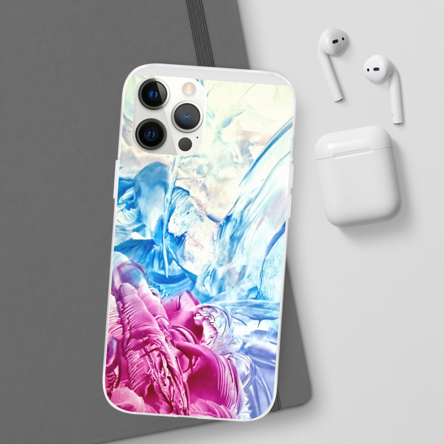 ArtFlex Phone Case, White Horse, Art Design by Sincthus