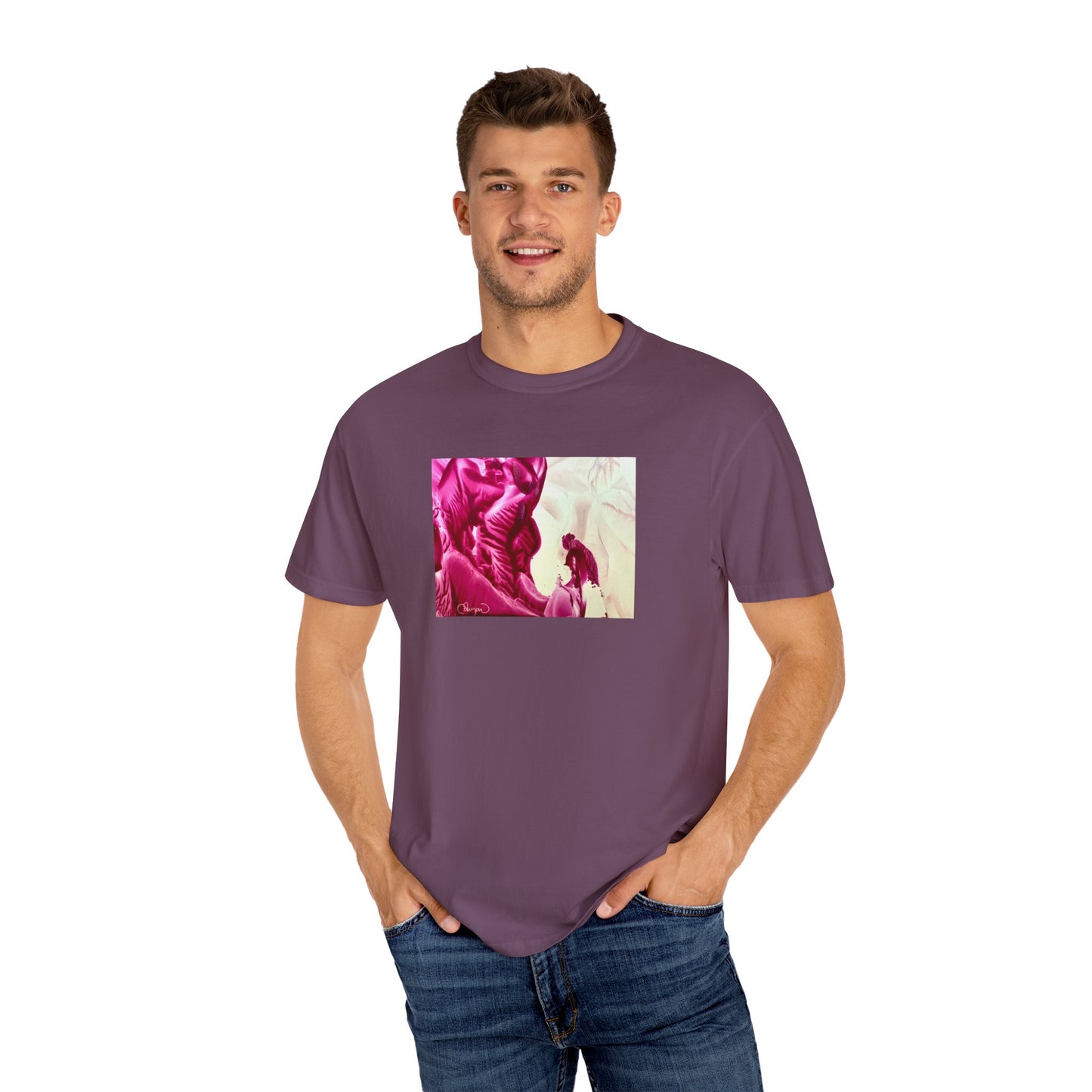 Unisex Garment-Dyed T-shirt, Mother, Art Design by Sincthus