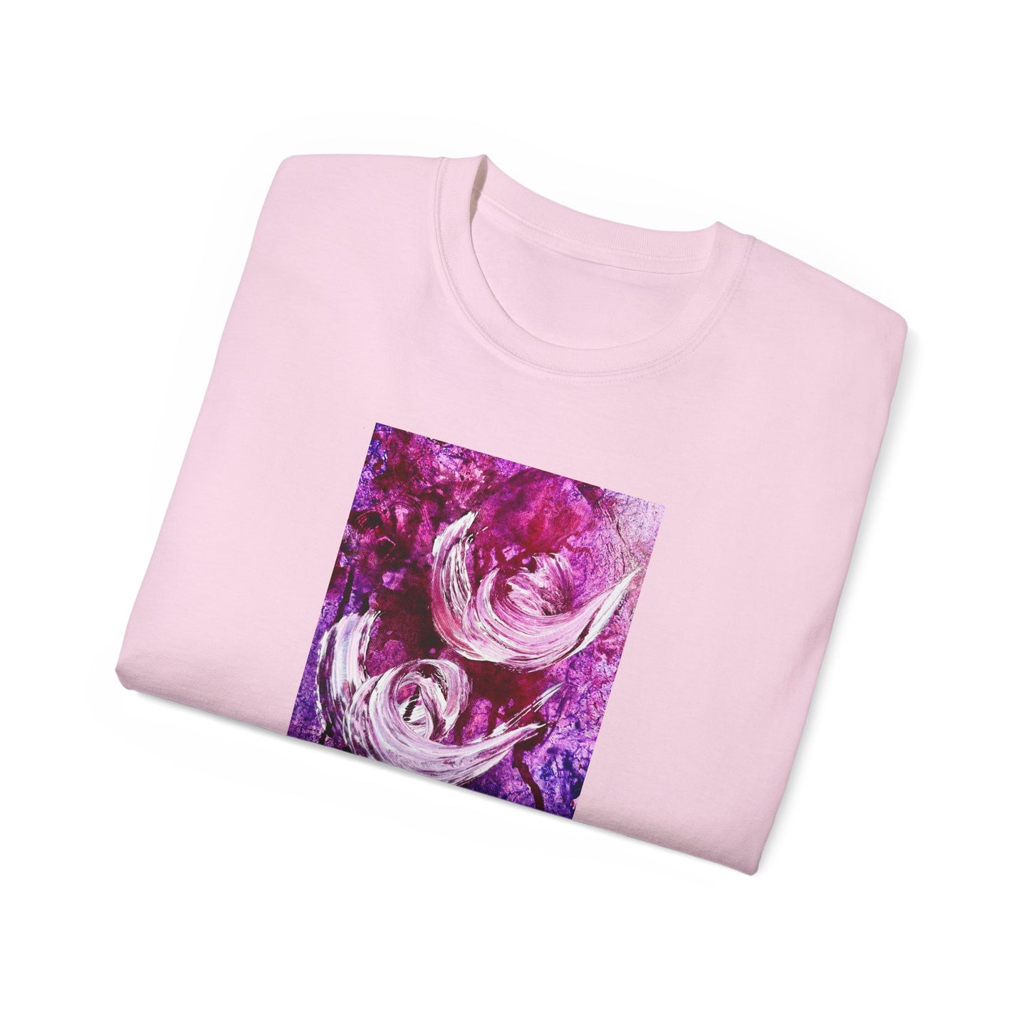 Unisex puuvillainen t-paita, Love Path, Art Design by Sincthus