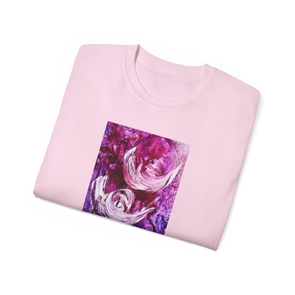 Unisex puuvillainen t-paita, Love Path, Art Design by Sincthus