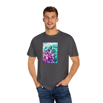 Unisex Garment-Dyed T-shirt, Bloom, Art Design by Sincthus
