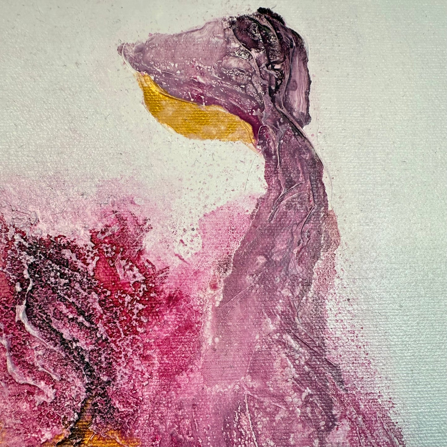 Tuuli itkee, 2025, Acrylic