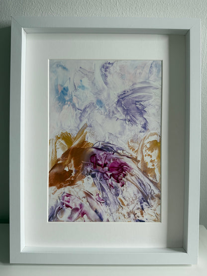 Resurrection, 2025, Original Encaustic Painting
