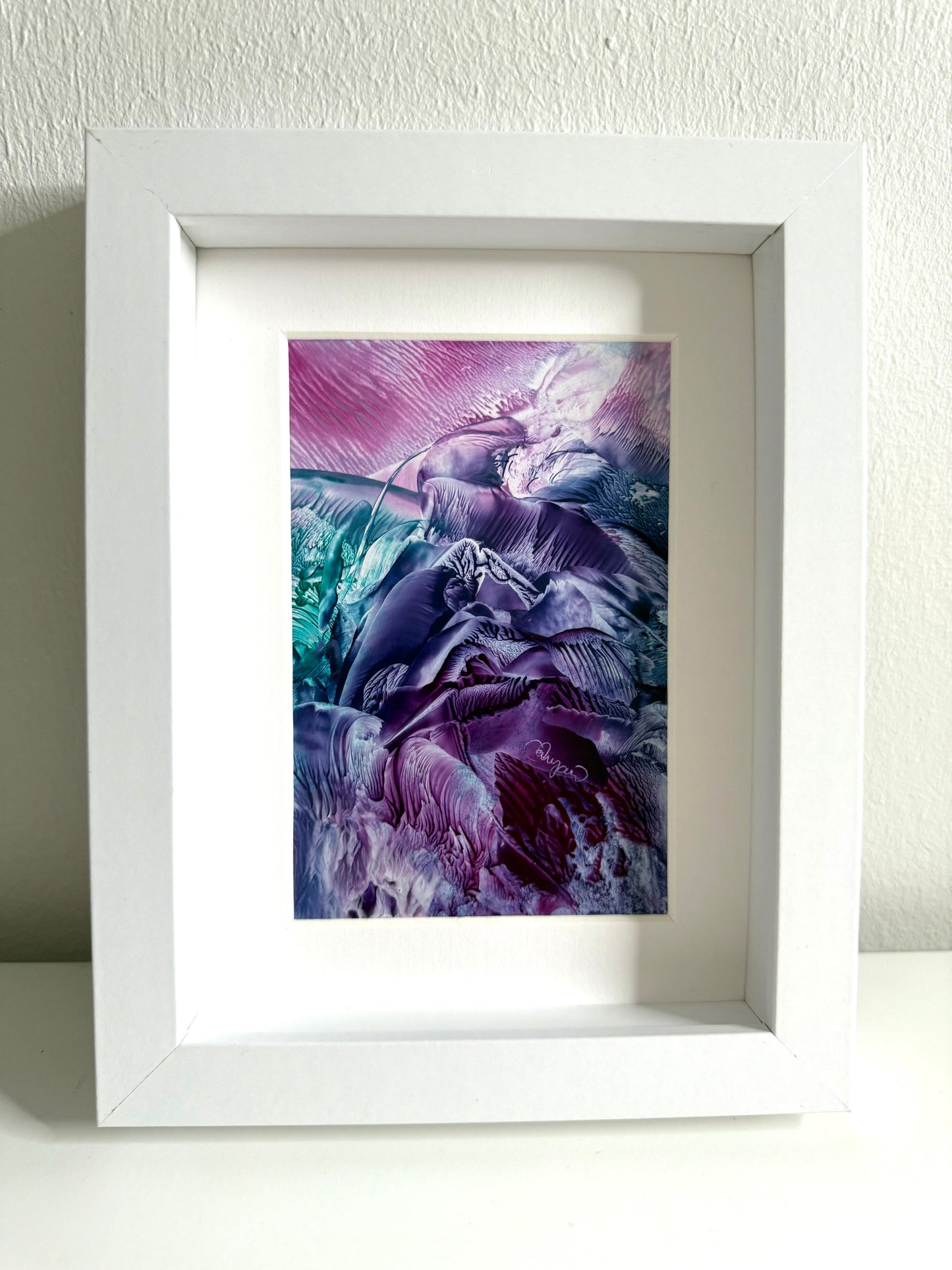 Sarastus, 2025, Original Encaustic Painting