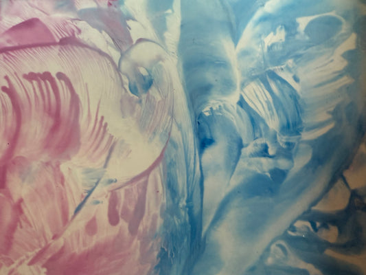 Yin & Yang, 2025, Original Encaustic Painting